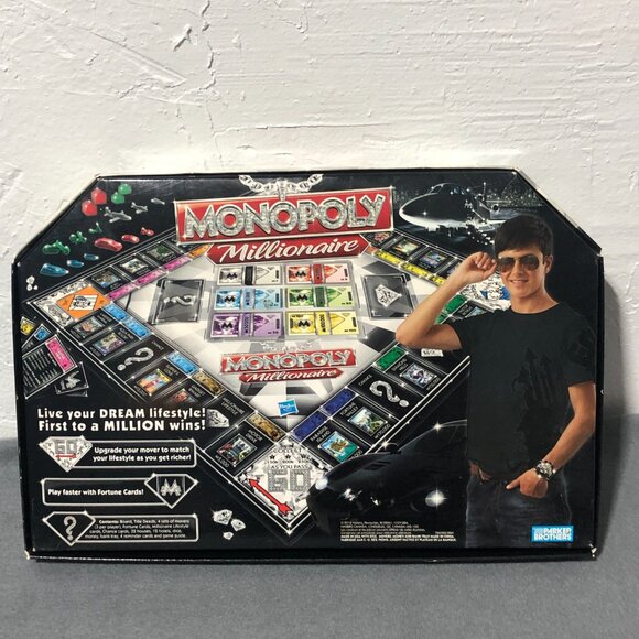 Monopoly Millionaire Hasbro 2012 Property Trading Game Fortune - Picture 2 of 6